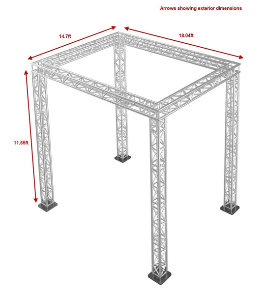 Trussing for Stage Packages - 11.55 Ft High – proflextruss